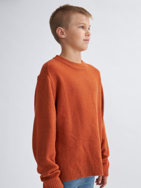 Sweater de punto Terracota