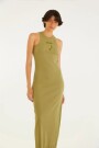 VESTIDO MIDI Verde