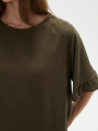 Blusa Abbas Verde Oliva Oscuro