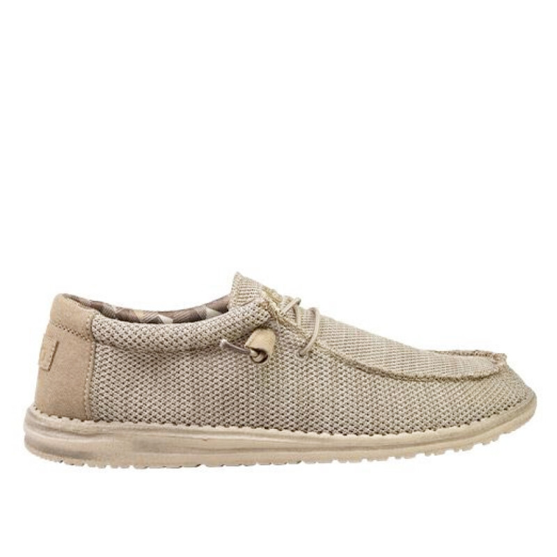 Zapatos Hey Dude Wally Sox - Beige Zapatos Hey Dude Wally Sox - Beige