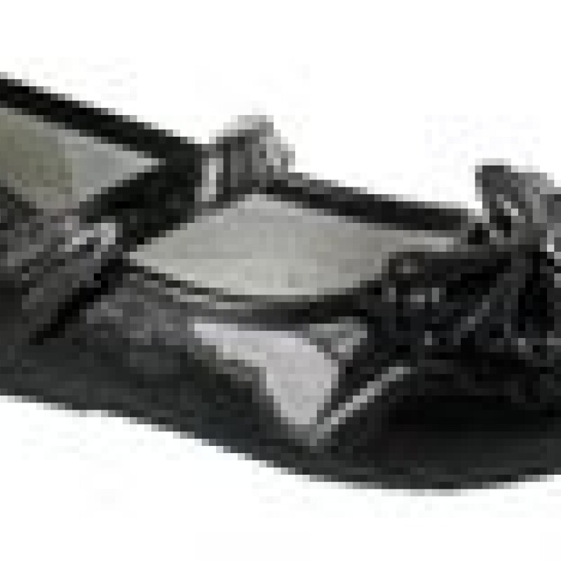 Balerinas Infantiles Croco Kids Gacela Negro