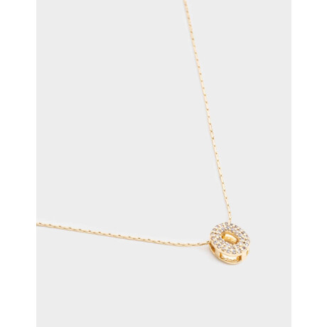 Cadena Corta con Dije Premium Gold Dorado