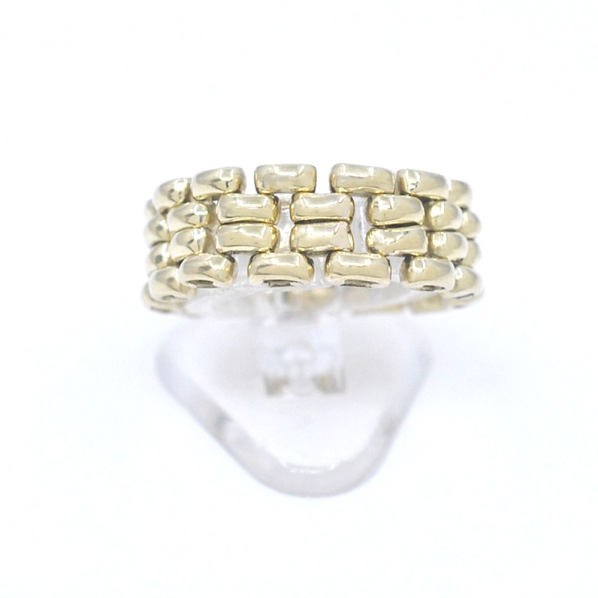 Anillo en oro 18k panther de 4 hilos 