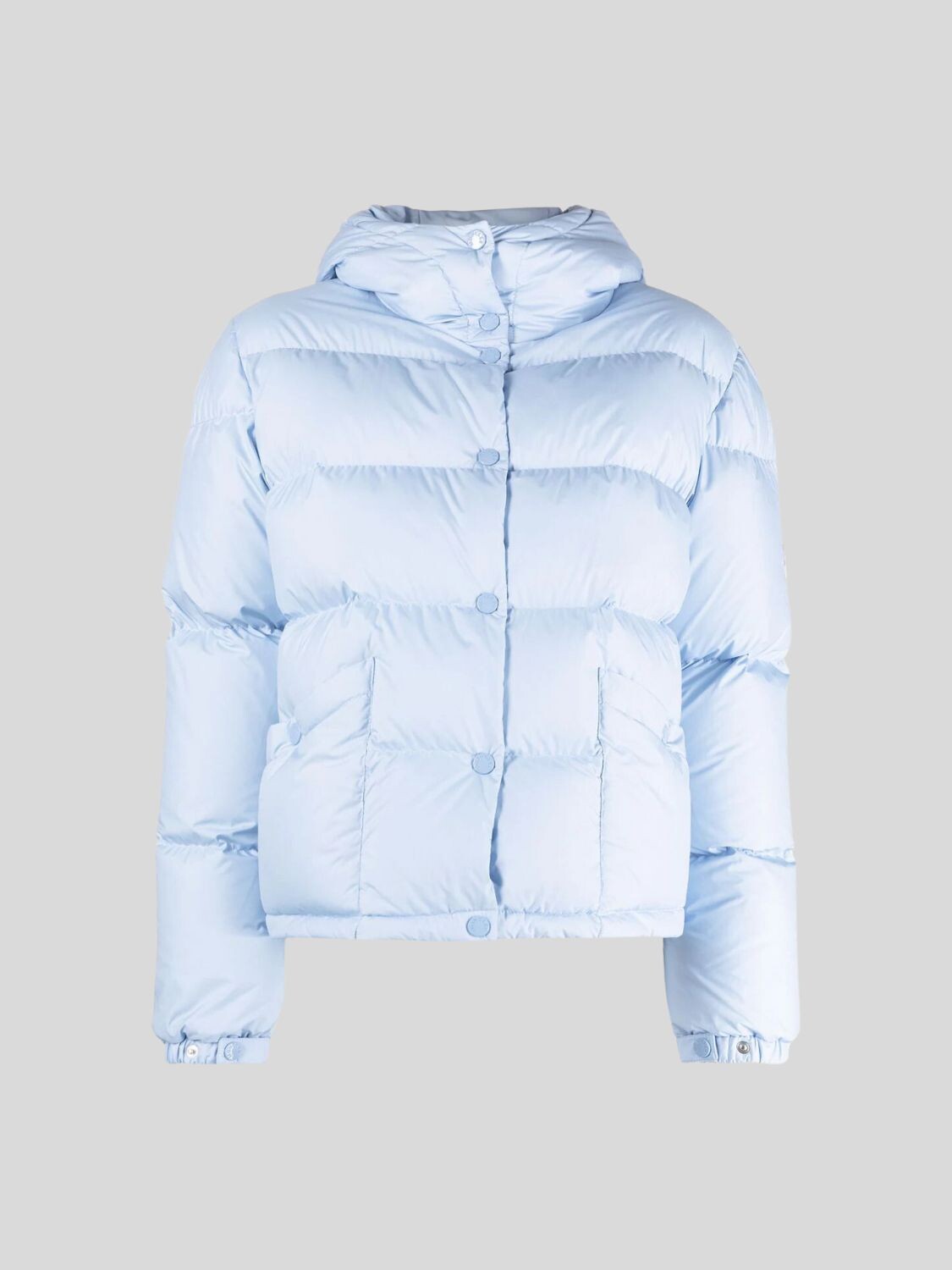 Moncler -Campera con capucha integrada, Ebre Celeste