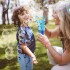 Antorcha Burbujero Infantil Niños Tiktok Electrico Recargabl Variante Color Azul