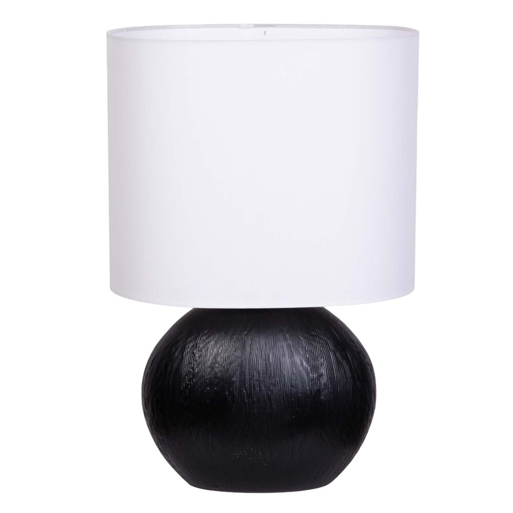LÁMPARA DE MESA ML2432 GRIS RESINA ML243225