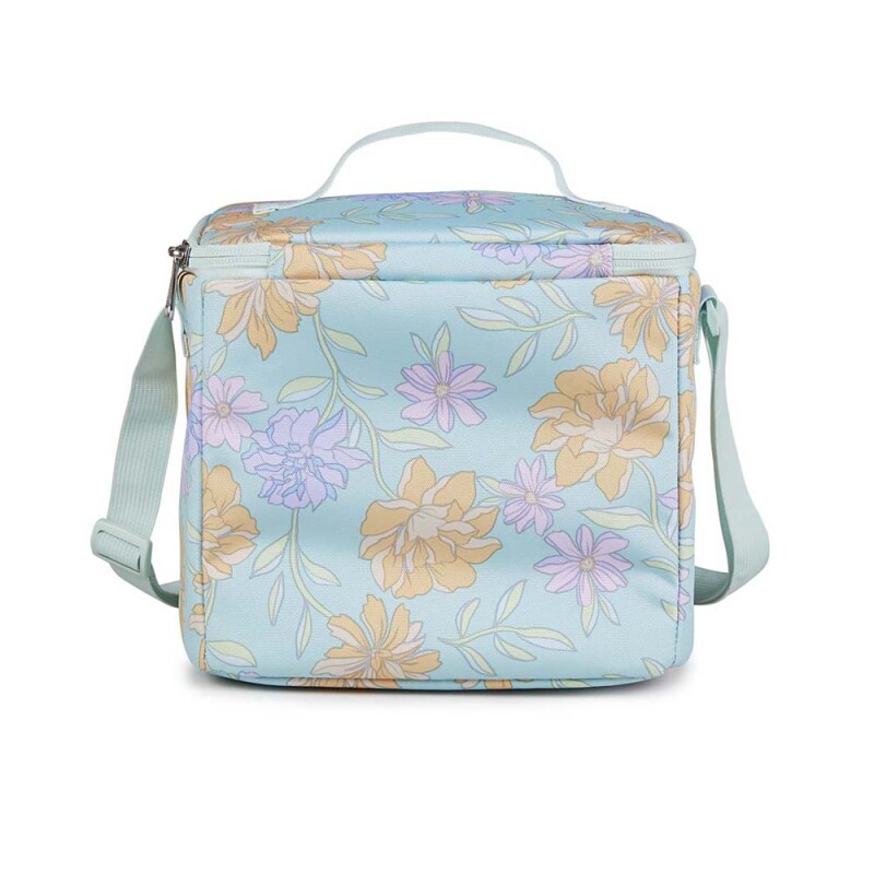 Lonchera Térmica Super Snack Faded Floral Fresh Mint