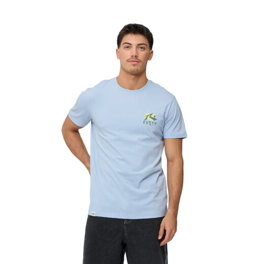 Remera Rusty Rinza - Celeste Remera Rusty Rinza - Celeste