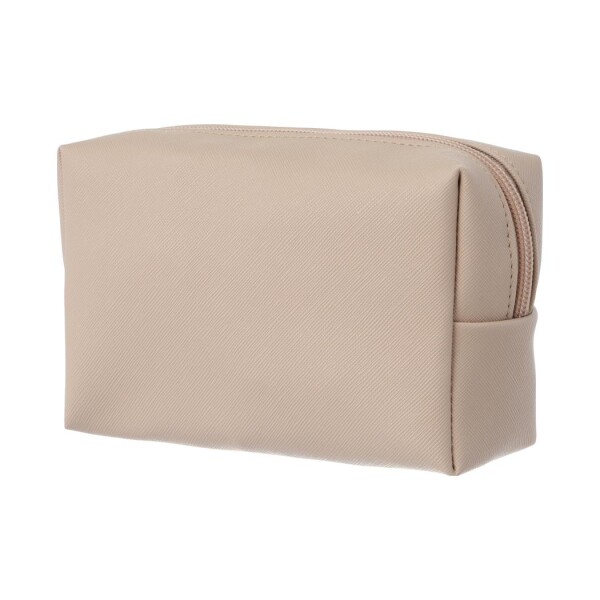 Necessaire rectangular beige