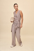 PANTALÓN CIPRES STRIPED Chocolate