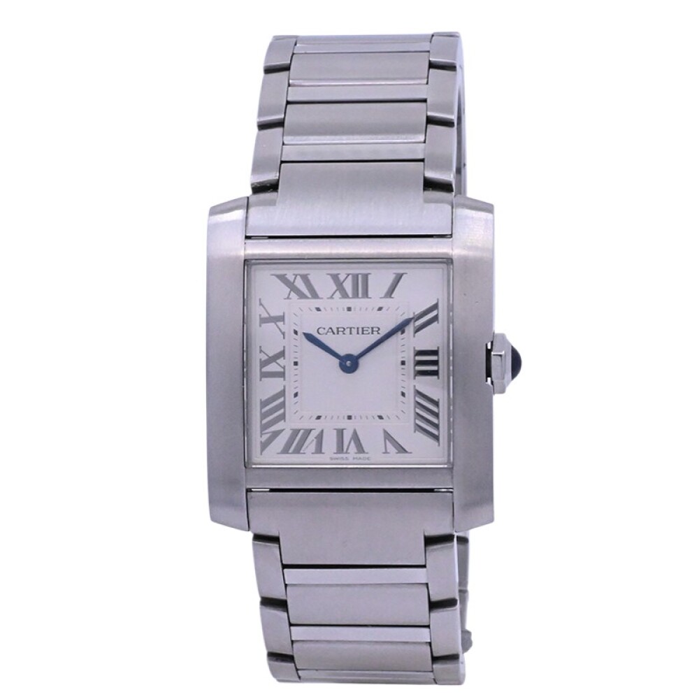 Cartier Tank Francaise mediano WSTA0074 quartz con estuche. Cartier Tank Francaise mediano WSTA0074 quartz con estuche.