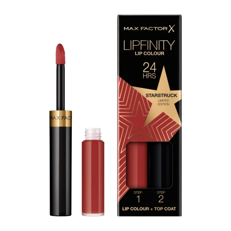 Max Factor Lipfinity Lip Colour Liq Starstruck 90 Max Factor Lipfinity Lip Colour Liq Starstruck 90