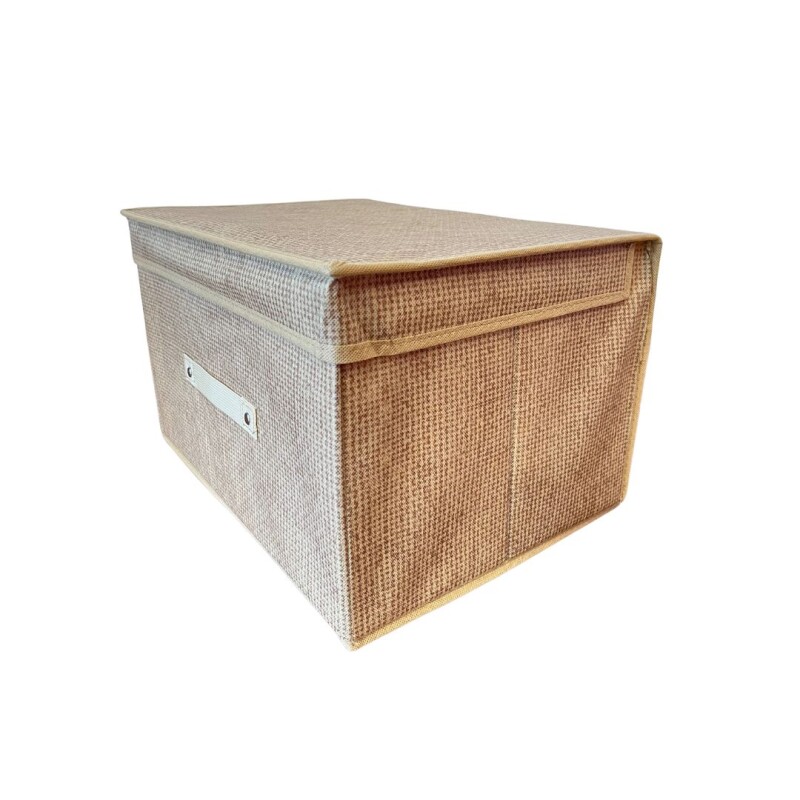Caja Organizadora Plegable Apilable Con Tapa 40x30x25cm Caja Organizadora Plegable Apilable Con Tapa 40x30x25cm