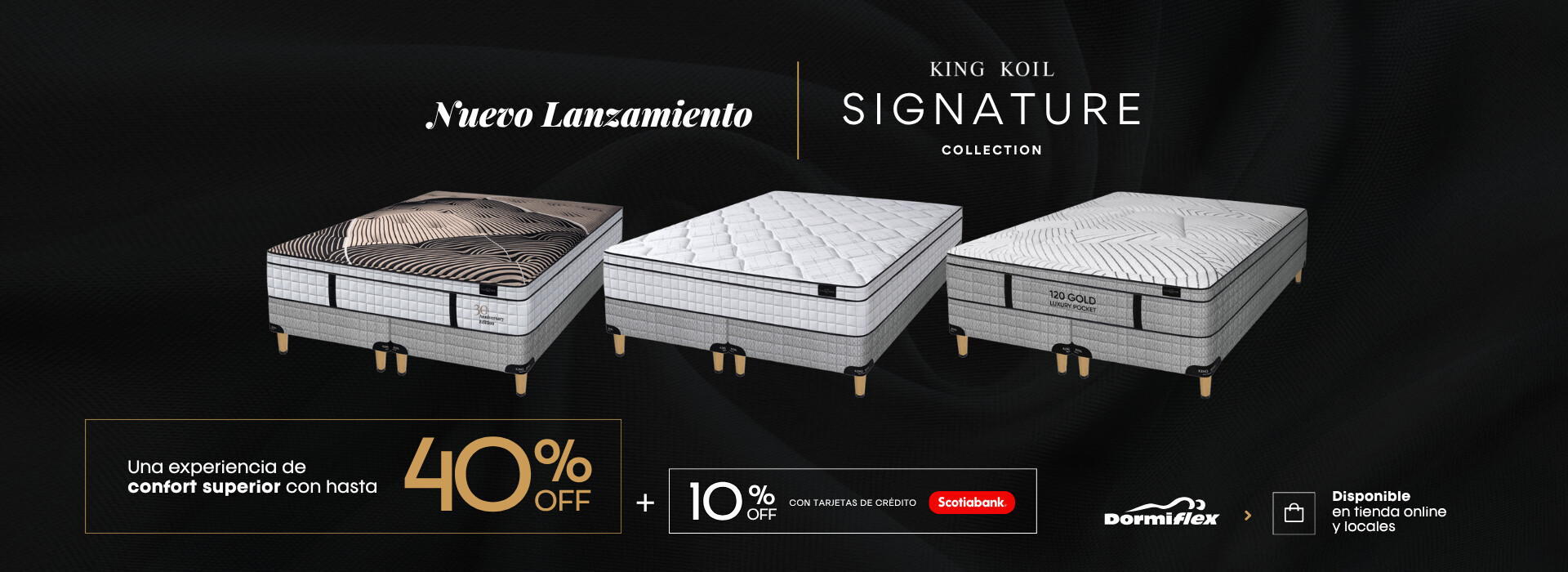 Lanzamiento Signature King Koil