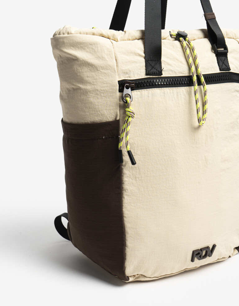 Mochilas Urbanas Nylon Mochila Plegable Rue Du Voyage - Combinacion Tricolor