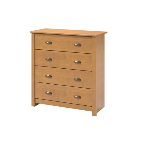 Comoda 4 Cajones Colonial Freijo Comoda 4 Cajones Colonial Freijo