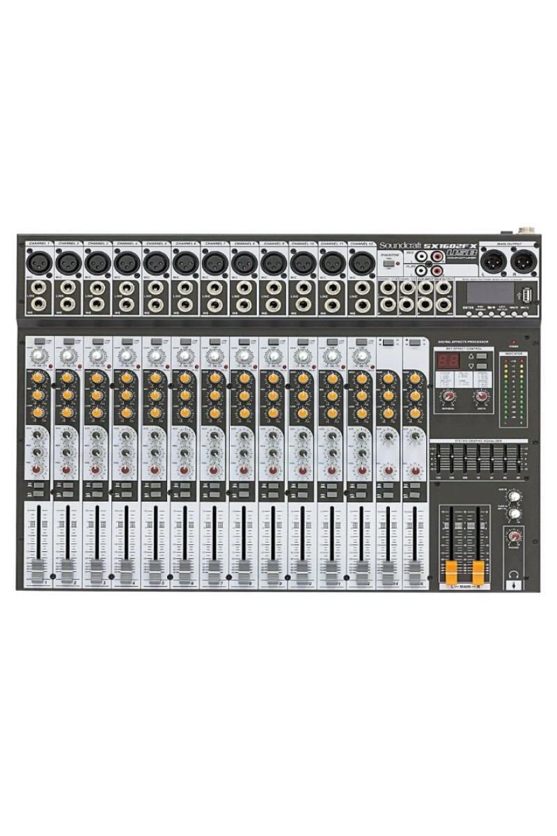 Consola Sx1602 Fx-USB-Soudcraft 