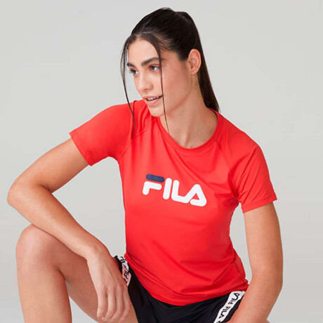 Fila Remera Femenina Pró Rojo