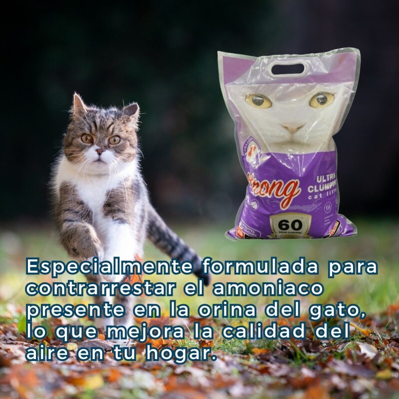 ARENA AGLOMERANTE STRONG PACK 16 KILOS LAVANDA