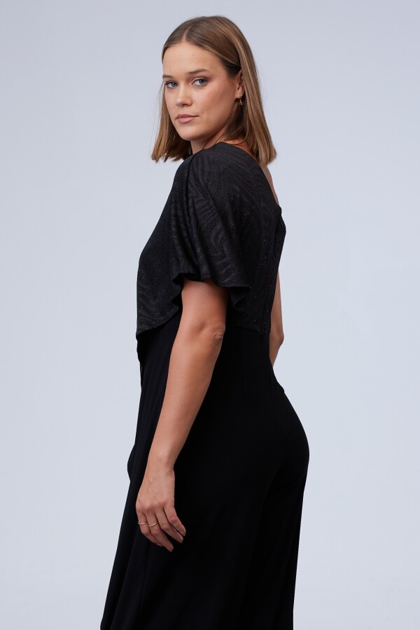 Enterito Overlay Lurex NEGRO
