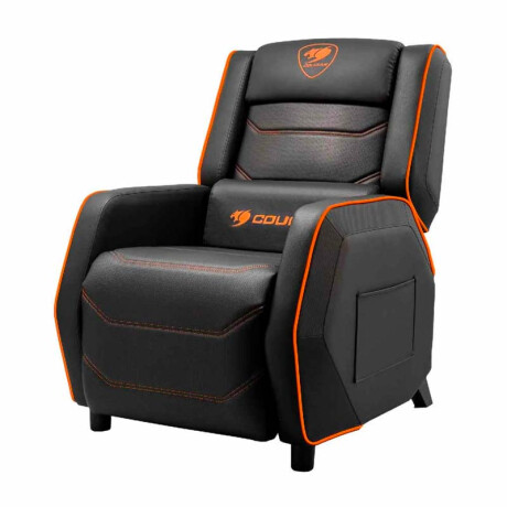 Sillón Cougar Ranger S Negro/Naranja