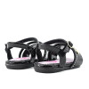Sandalia Molekinha de Niños - 2112.771-28408 Negro-rosa Claro