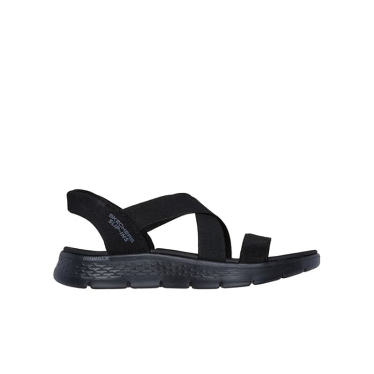 Sandalias Slip-Ins Go Walk Flex - Negro 