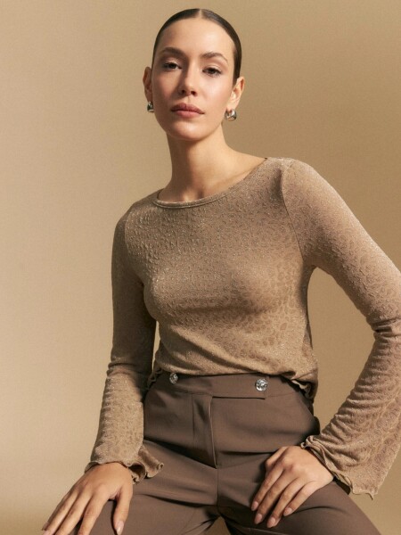 BLUZA ALLIE FROST BEIGE