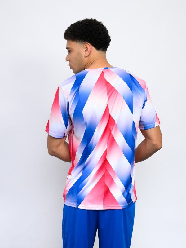 REMERA VETRA Licencias Hombre Blanco, Azul Marino, Rojo
