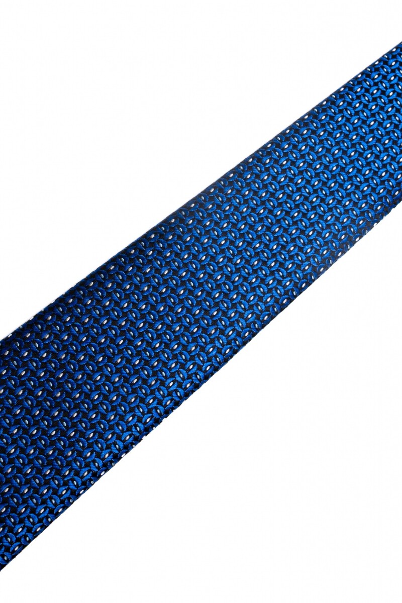 Corbata 8 cm AZUL COBALTO