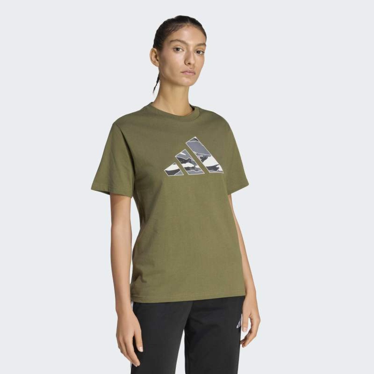 Remera Adidas Graphic Camo - Verde 