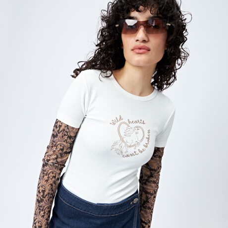 REMERA LIMORA Blanco