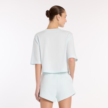 Remera New Balance de Dama - Reimagined - WT61V5OPAAW WHITE