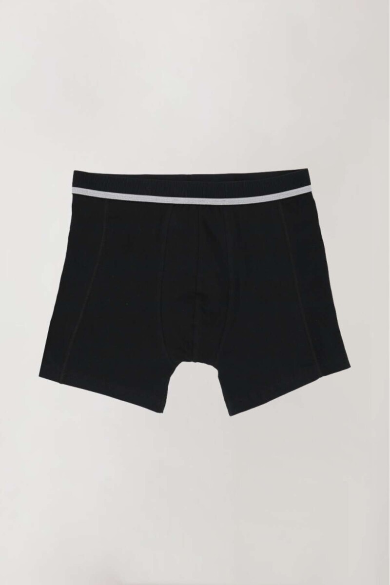 93-106 boxer largo alg. lyc. - Negro 
