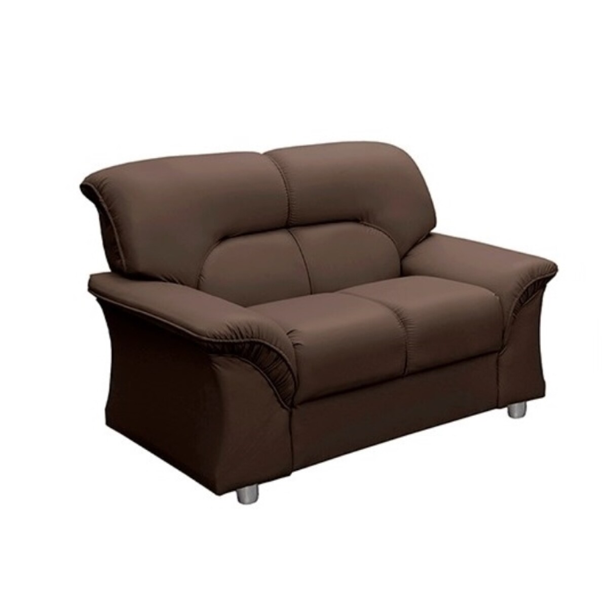 Sofa Turquia 2 Cuerpos Pu Marron 