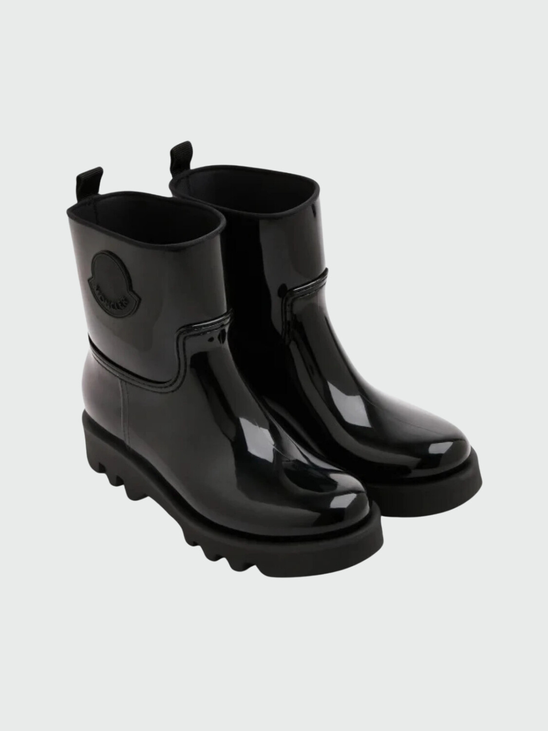 Moncler -Botas de lluvia antideslizantes, Ginette Negro