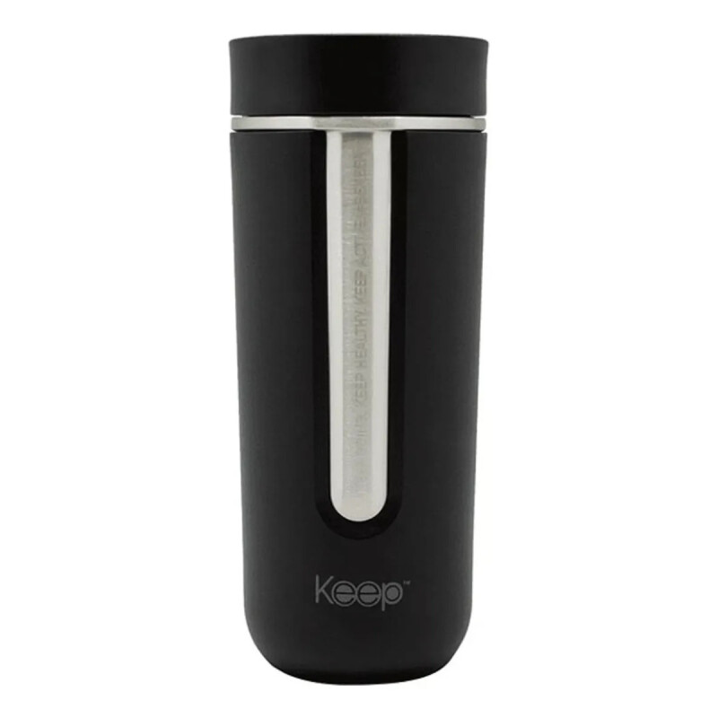 Vaso Térmico Keep Mug Prime 540 Ml Metálico Negro