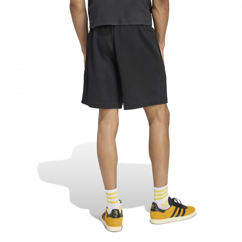 Shorts Adidas ESS W SHO Hombre KA7764 Negro-blanco