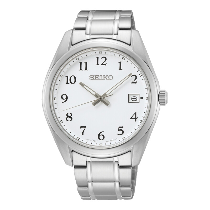 Reloj Seiko SUR459P1 para hombre de acero plateado Plateado