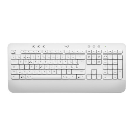 Teclado Inalámbrico LOGITECH K650 BT Con Reposamuñecas - White Teclado Inalámbrico LOGITECH K650 BT Con Reposamuñecas - White