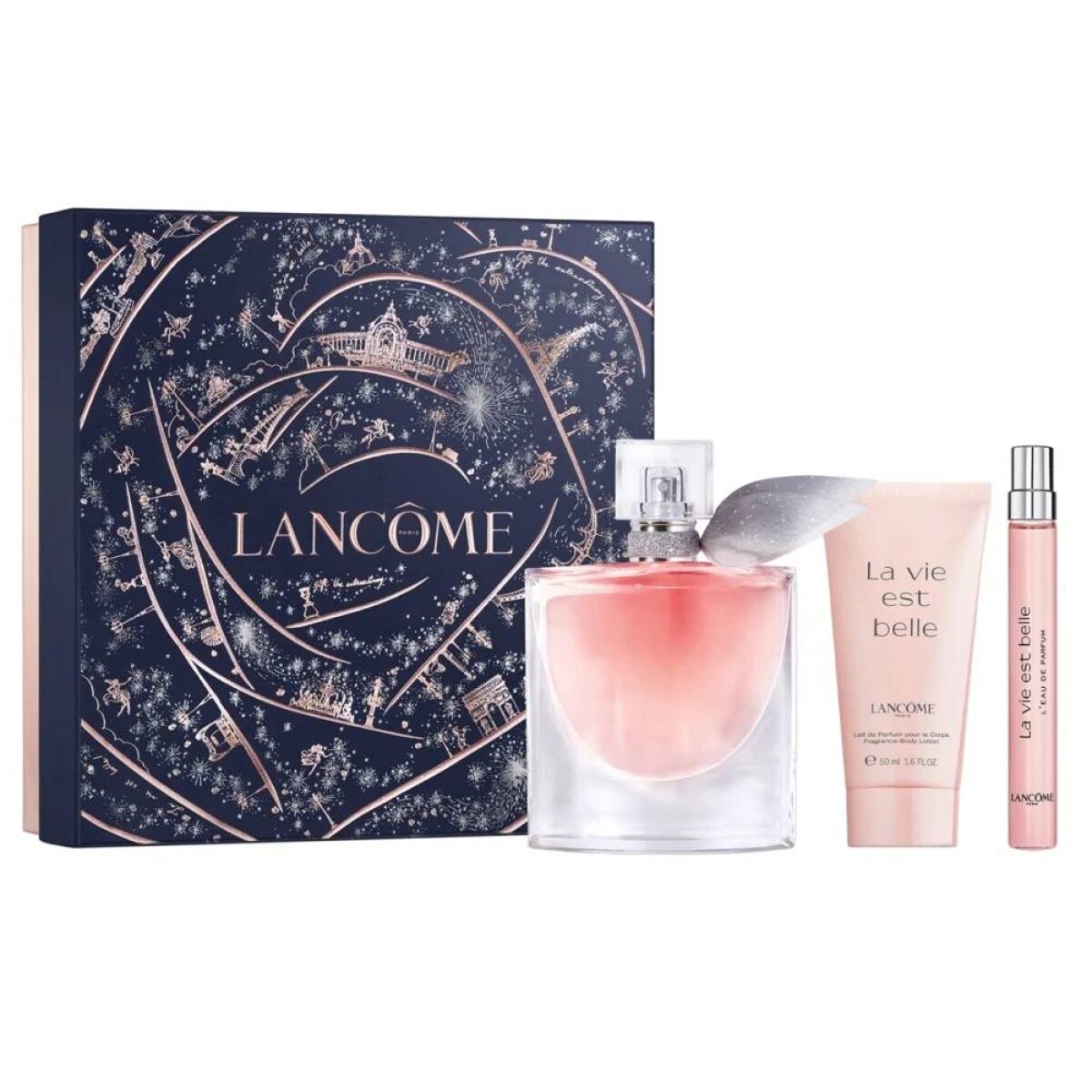 Cofre Lancome Perfume La Vie est Belle Eau de Parfum V50 + V10 + L50 