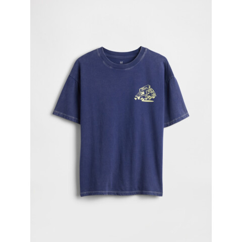 FEB SS GR TEE DUTCH BLUE