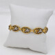 Pulsera Oro 18K Con Diamantes Y Esmeraldas Pulsera Oro 18K Con Diamantes Y Esmeraldas