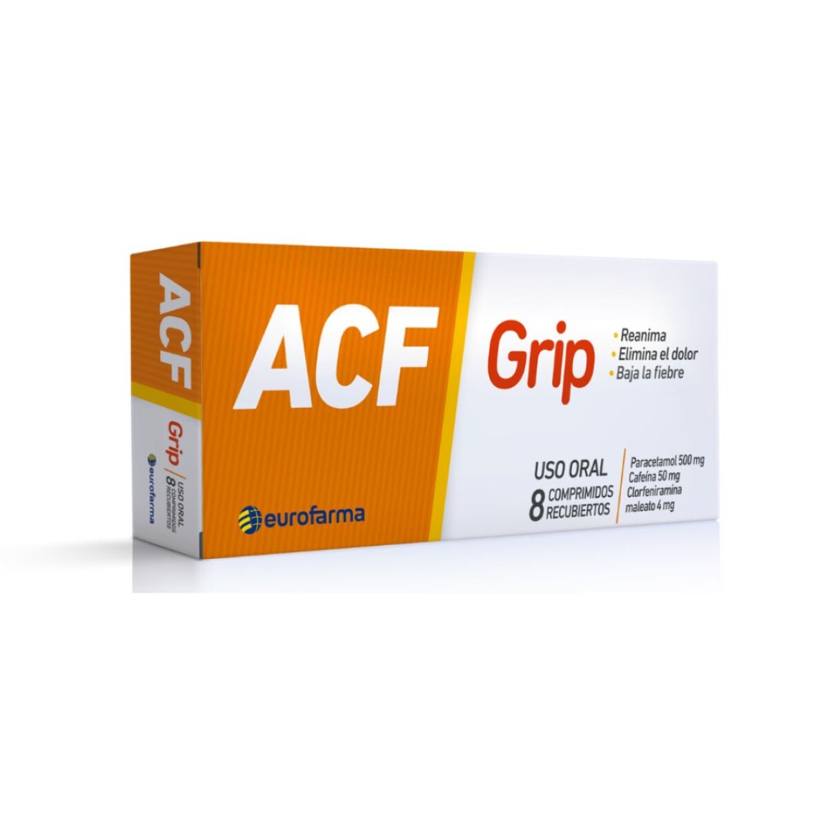 ACF Grip 8 Comprimidos 