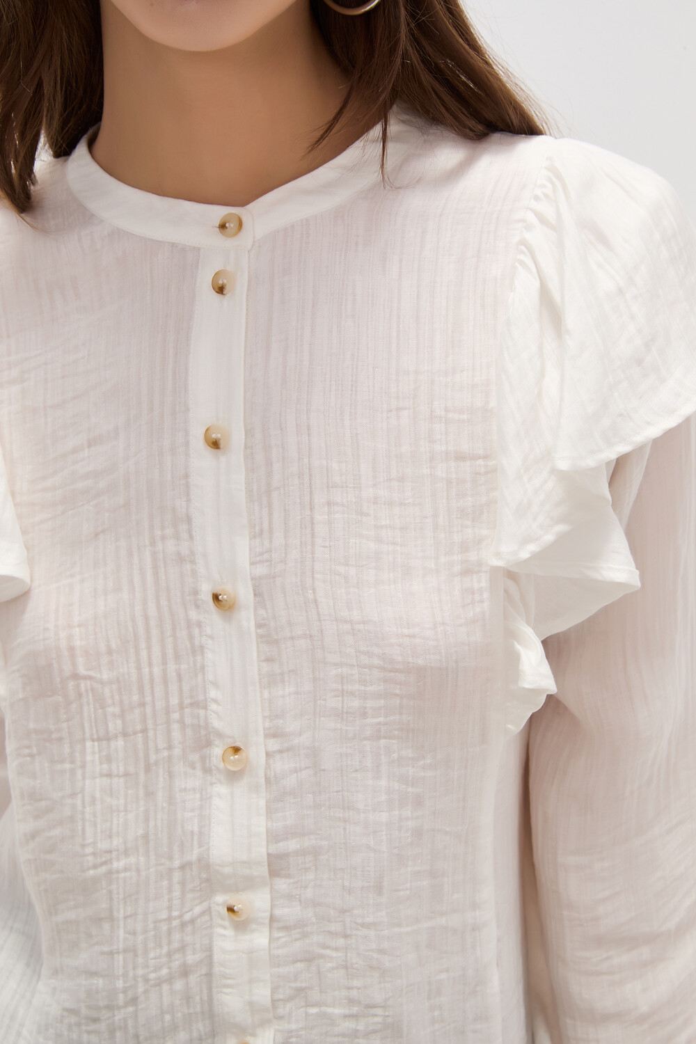 Camisa Wylen Marfil / Off White