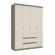 PLACARD NOBRE 4P RUSTICO BLANCO PLACARD NOBRE 4P RUSTICO BLANCO