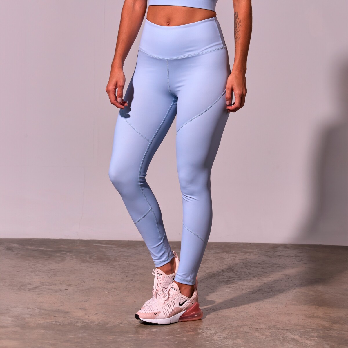 Pantalón Largo Lupe Legging de Mujer - Celeste 