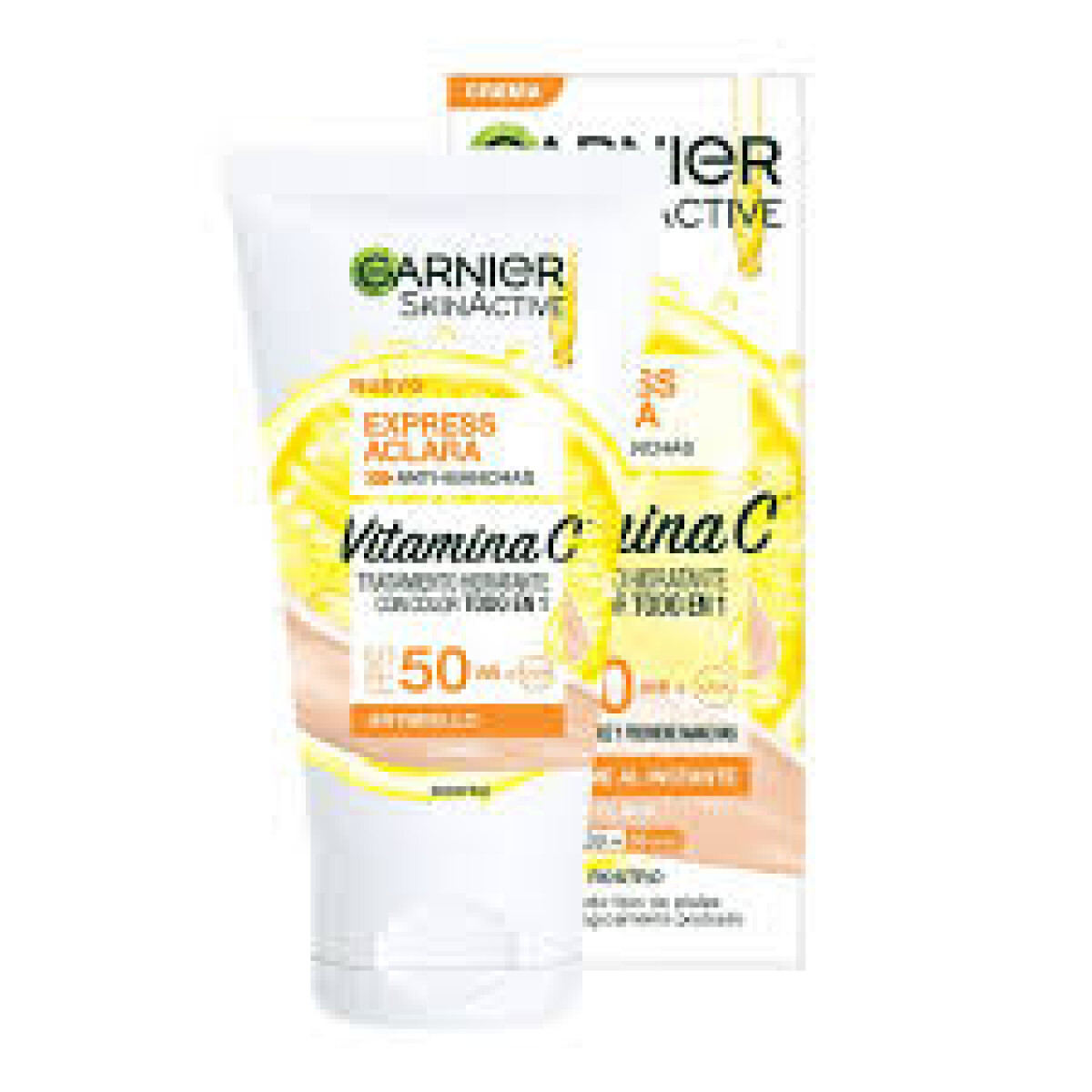 Garnier Skin Active Express Aclara Tratamiento Hidratante con Color Todo En Uno Tono Claro 40ml 