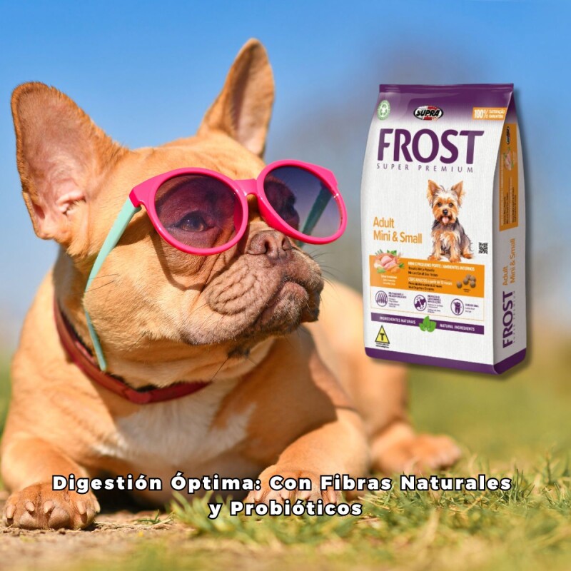 FROST PERROS ADULTOS RAZAS PEQUEÑAS 15 KG + TERMO DE REGALO