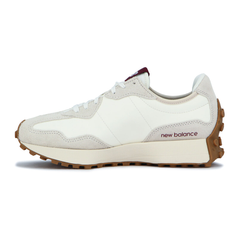 Championes New Balance 327 Mujer Crema-bordo